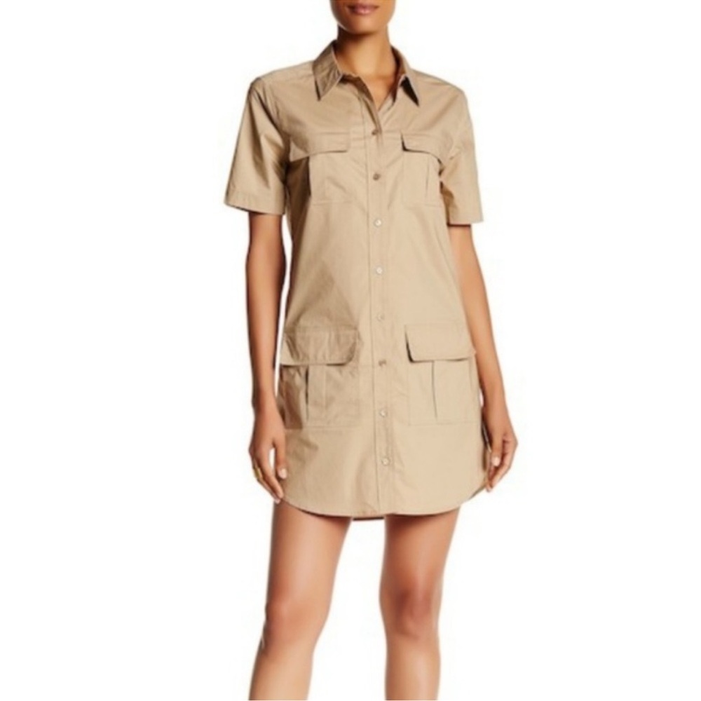 Equipment | Remy Shirt Dress Cargo Size Large